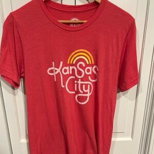 Ampersand Red Kansas City Tee